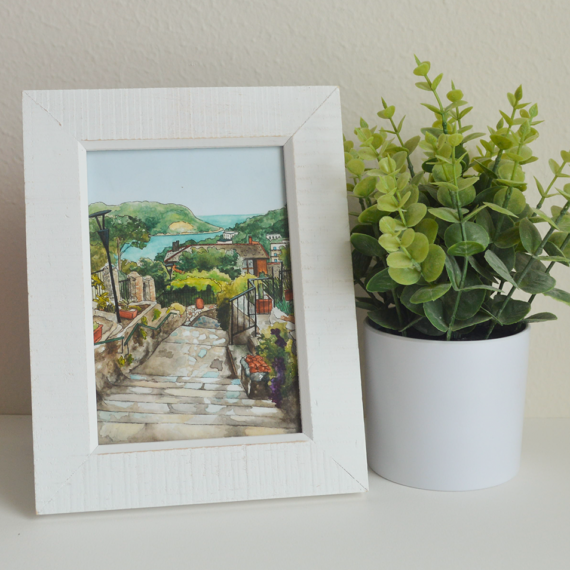La Spezia Watercolor Print