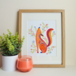 Fox Alebrije Print