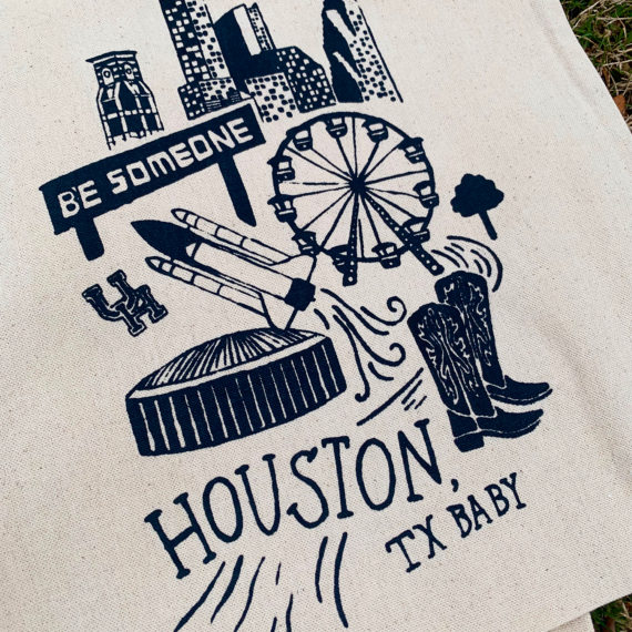 Houston Tote Bag