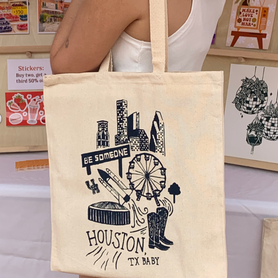 Houston Tote Bag